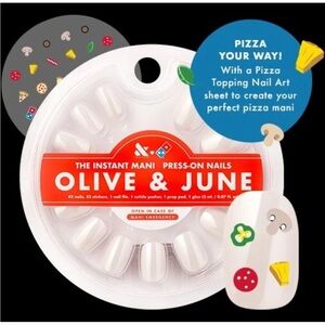 Limited Edition Olive & June x Domino’s Pizza Instant Mani Press On Nails Set